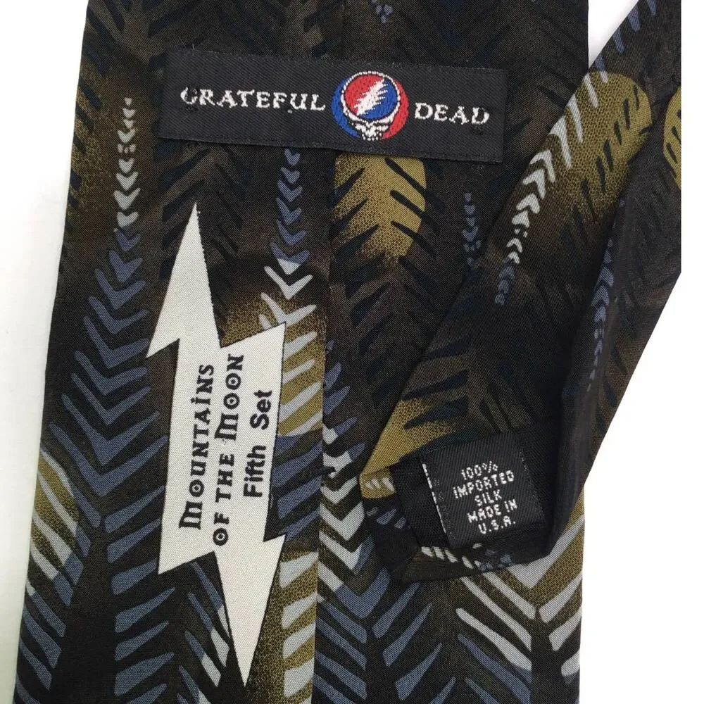 Grateful Dead Collectors 100% Silk NeckTie Made in USA